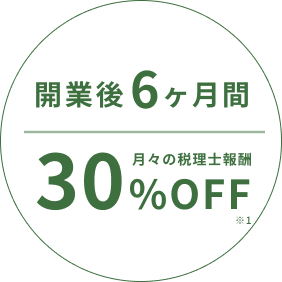 創業者応援割引 新たに事業を開始された方向けの割引バッジ